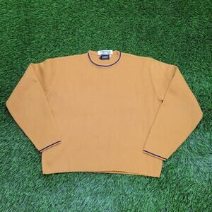 Vintage 70s Campus MOD Sweater Womens Large 21x22 Boxy USA